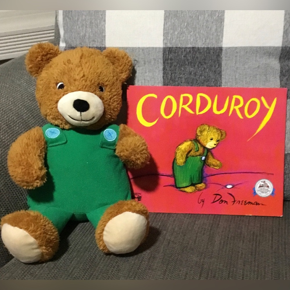 Corduroy Plush and Book Bundle